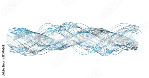 Spiral helix pattern
