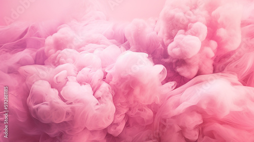 sfondo colorato di zucchero filato soffice rosa, zucchero filato dolce di colore morbido, texture da dessert sfocata astratta, creato con intelligenza artificiale 