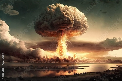 Armageddon. A nuclear explosion or an asteroid impact may result in the creation of a nuke. Generative AI