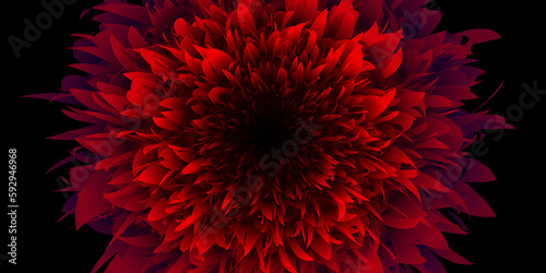 red flower