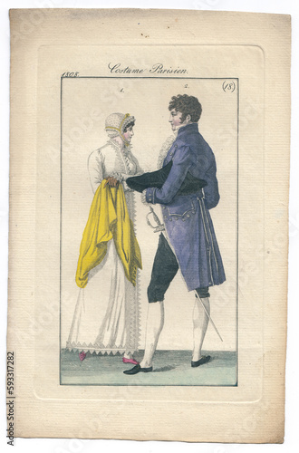 Costume Parisien - 1808