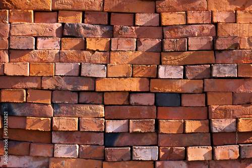 cegły, ściana, struktura, brick, ceglany mur, brick wall, ściana z cegieł