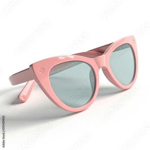 trendy sunglasses pastel colors, generative ai