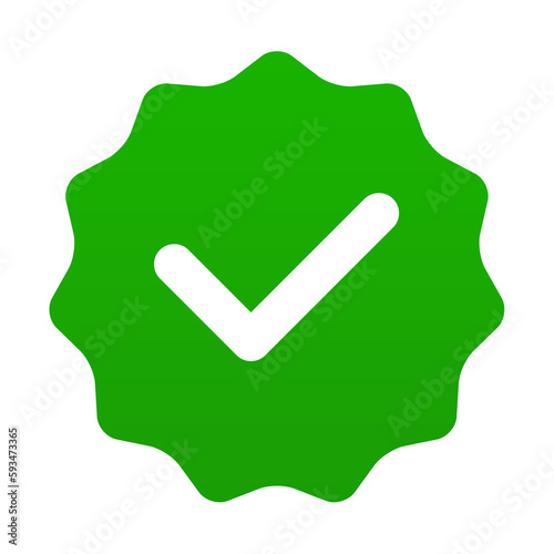 WhatsApp verified icon green