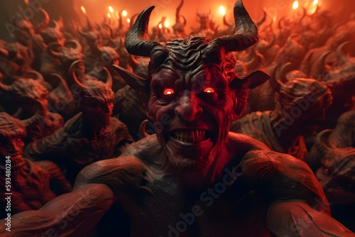 Der Teufel - das Selfie von Lucifer und seinen Dämonen