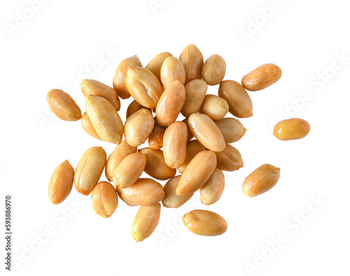 peanuts isolated on transparent png