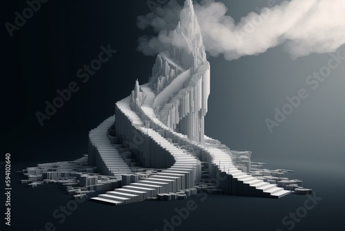 Stairs to heaven. Generative AI