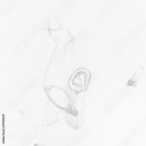 Smoke ring movement, white png and transparent background with pollution swirl. Fig, art and steam pattern in the air with isolated smoking and incense creativity with abstract motion