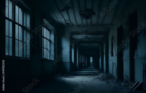 building, old, abandoned, interior, light, corridor, room, dark, house, dirty, ancient, shadow, aged, terror, creepy, psychiatric, hospital, asylum