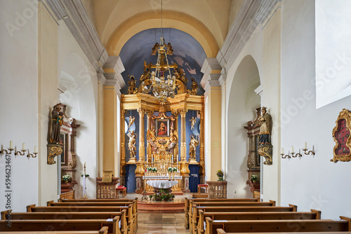 Passau, Innstadt, Wallfahrtskirche, Mariahilf, Klosterkirche, Kloster, Kirche Innen Altar