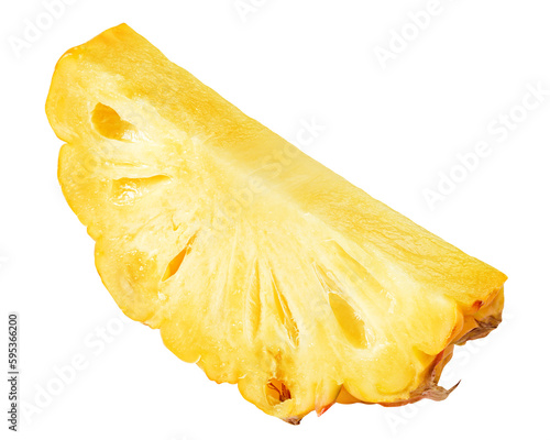 pineapple isolated on white background, full depth of field