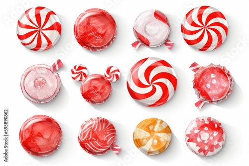 set of candy, ai generative