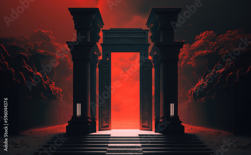 The gates to hell