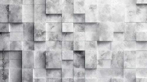 Abstract seamless and retro pattern gray and white stone concrete wall abstract background, generative ai