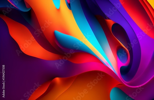 Colorful backgrounds, Wallpaper (Generative AI)