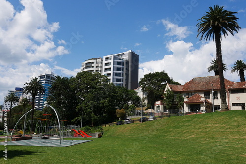 Myers Park in der City von Auckland