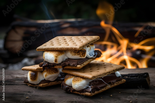 S'mores, with their gooey marshmallow, melty chocolate, and crunchy graham cracker, are a summer campfire favorite that brings people together