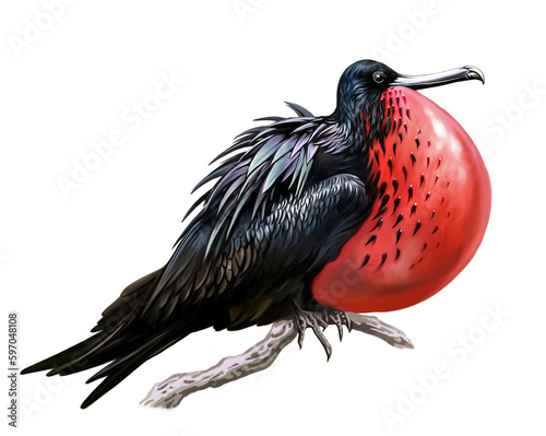 Frigatebird, Fregata, tropical bird