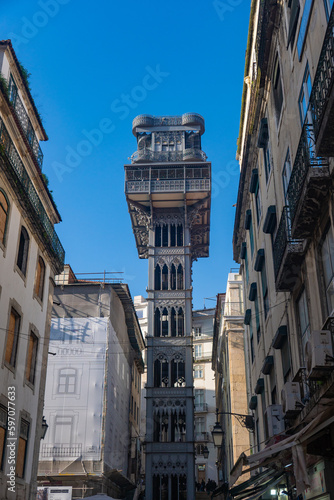 Ascensor, torre ciudad