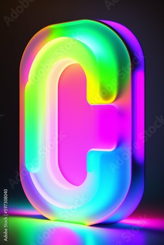 simple neon background, abstract wallpaper