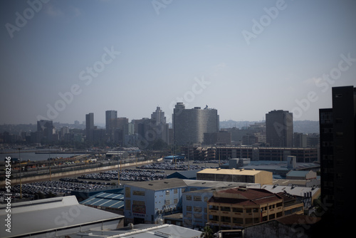 The Durban city skyline