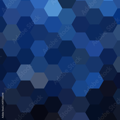 Vector hexagon background. Abstract geometric.blue illustration. eps 10