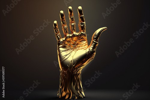 Złota rączka, złota dłoń - Golden hand, golden hand - Generative