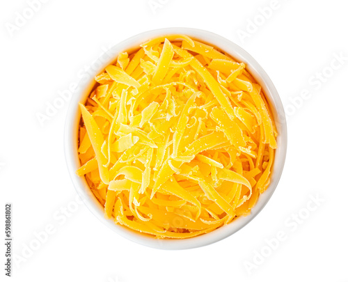 A cup of grated cheese,