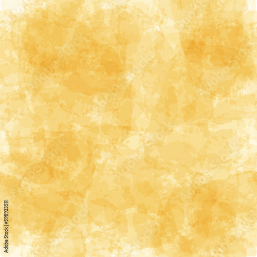Summer watercolor seamless vector pattern. Distressed warm summer texture background.