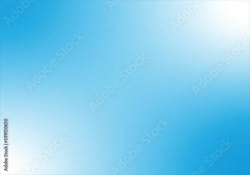 Light blue gradient abstract banner background