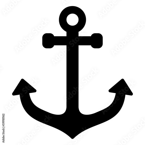 The ship's anchor icon represents ocean sailing