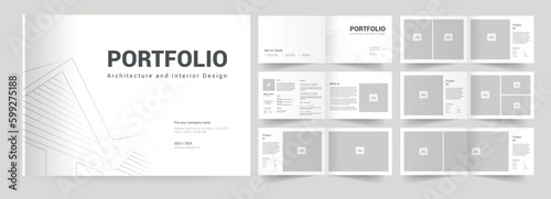 landscape architecture portfolio design portfolio template interior portfolio a4 landscape portfolio design