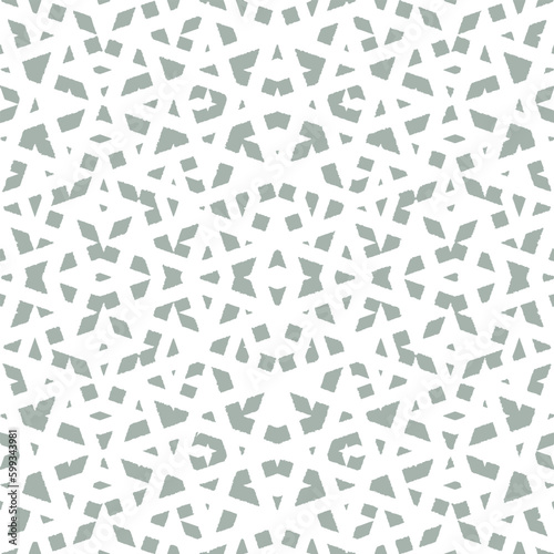 Seamless geometric ornamental vector pattern. Abstract grey background Seamless abstract pattern background with a variety of colored circles.