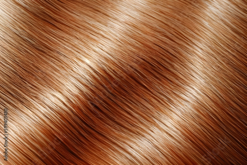 Textura de cabelo liso loiro ruivo