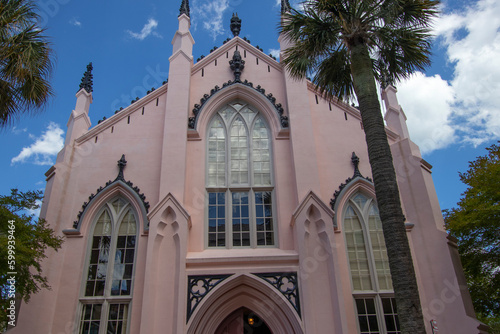 The historic French Huguenot Church, Charleston, SC