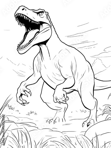 dinosaur coloring book for kids