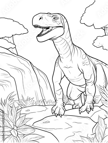 dinosaur coloring book for kids