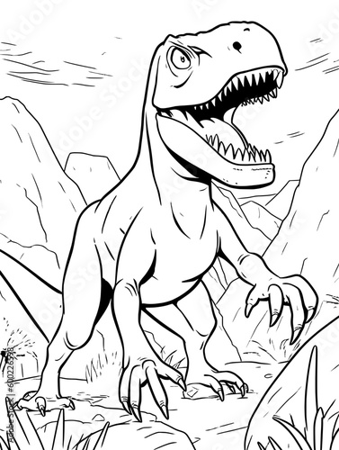 dinosaur coloring book for kids