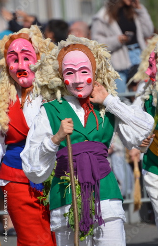 Iberian masks in Lisbon, Portugal