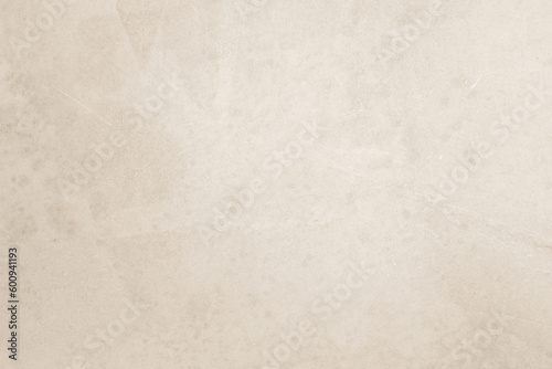 Colour old concrete wall texture background. Close up retro plain cream color cement wall background texture. Design paper vintage parchment element. 