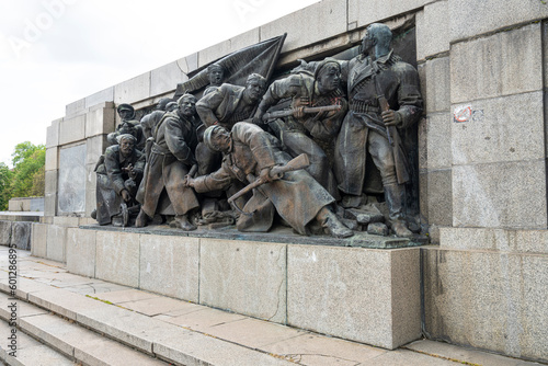 Monument to the Soviet Army Sofia, Bulgaria.