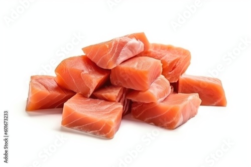 slices of tuna, ai generative