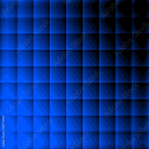 Abstract polygonal dark blue geometric patterns for technology related background. Science fiction fantasy art especially made for network, web, cyberspace, big data, wireless connectivity concept