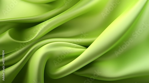 Smooth lime green princely blasting silk foundation. Creative resource, AI Generated