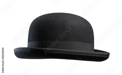 Bowler hat isolated on a white background