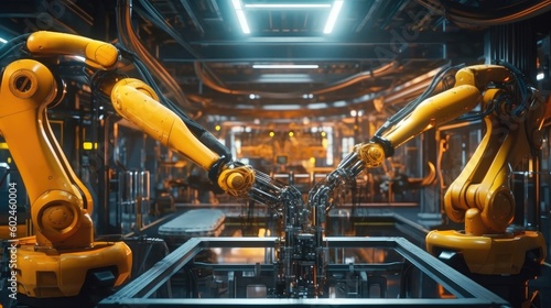 industrial machine automatic robotic arm