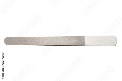 Diamond nail file isolated on white