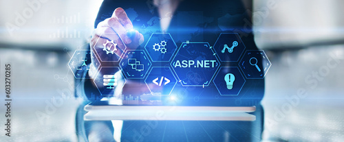 Asp.net web-application software development platform. Programming language.