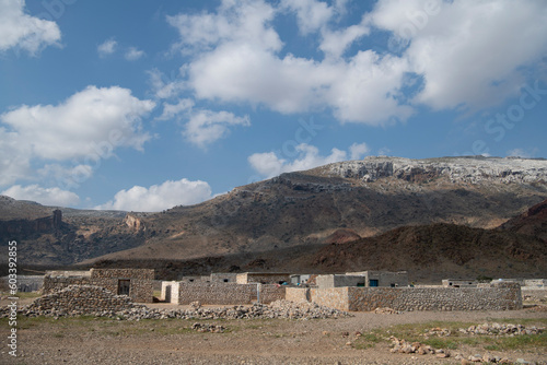 Górska wioska w Jemenie