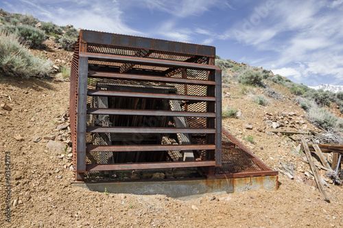 Closed Off Mine Shaft